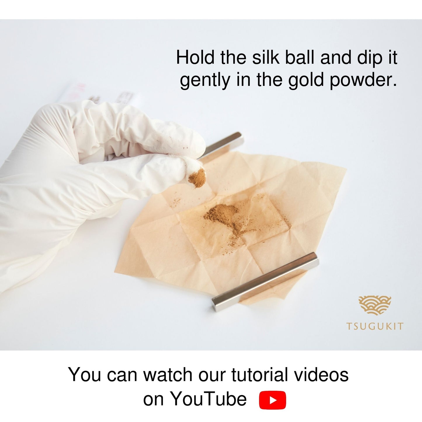 Genuine Gold Powder for Kintsugi (0.3 g) - Food safe