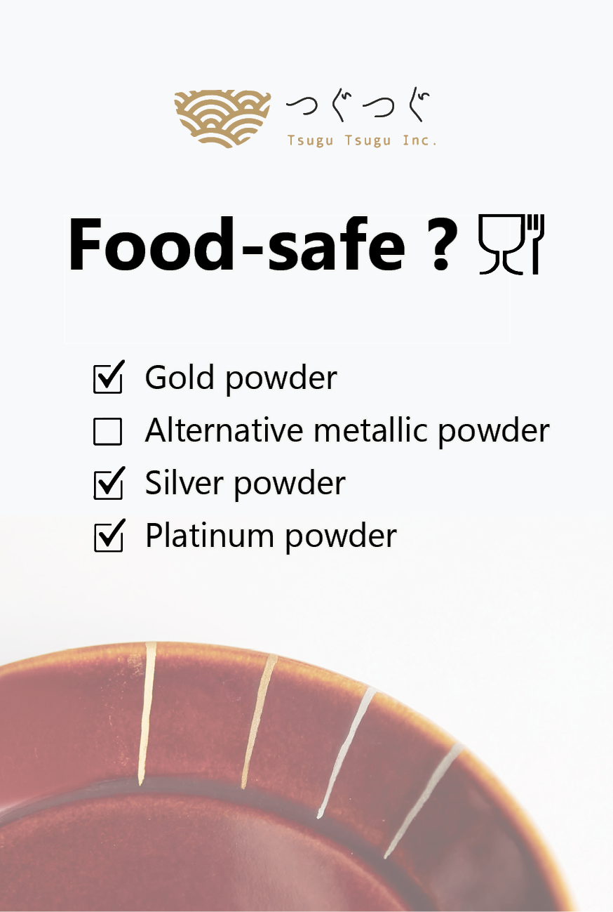 Genuine Gold Powder for Kintsugi (0.3 g) - Food safe